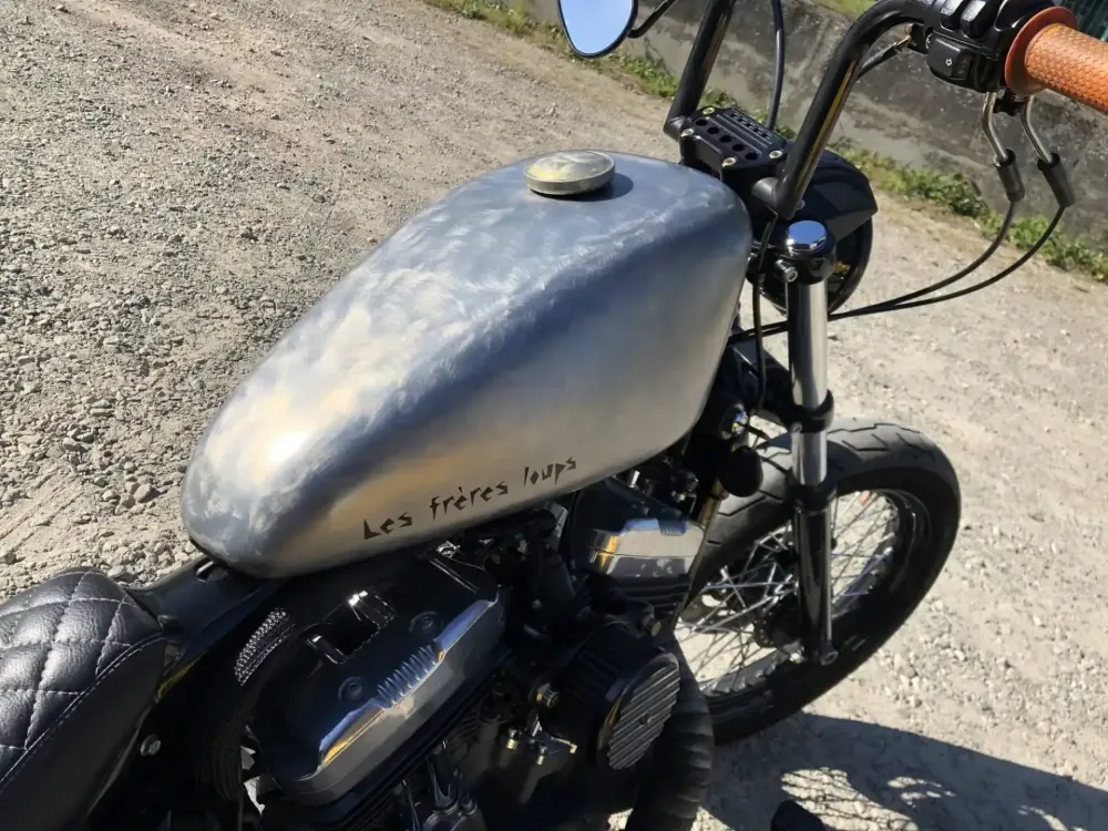 Harley – Déco métal & noir brillant (12)