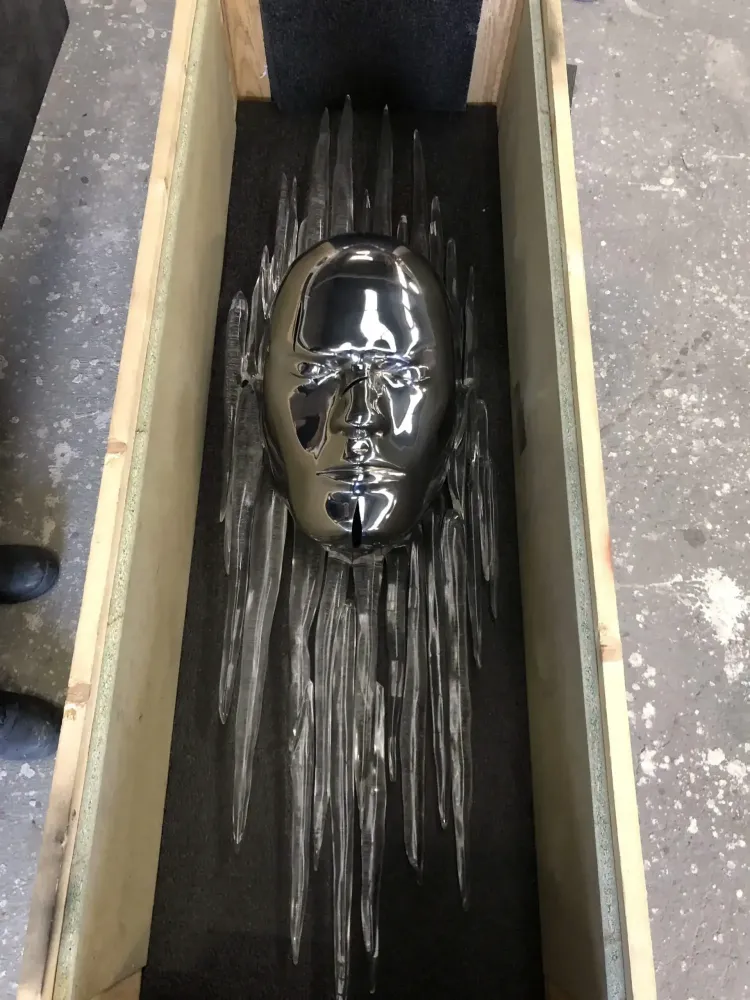 Vernissage visage polychrome7