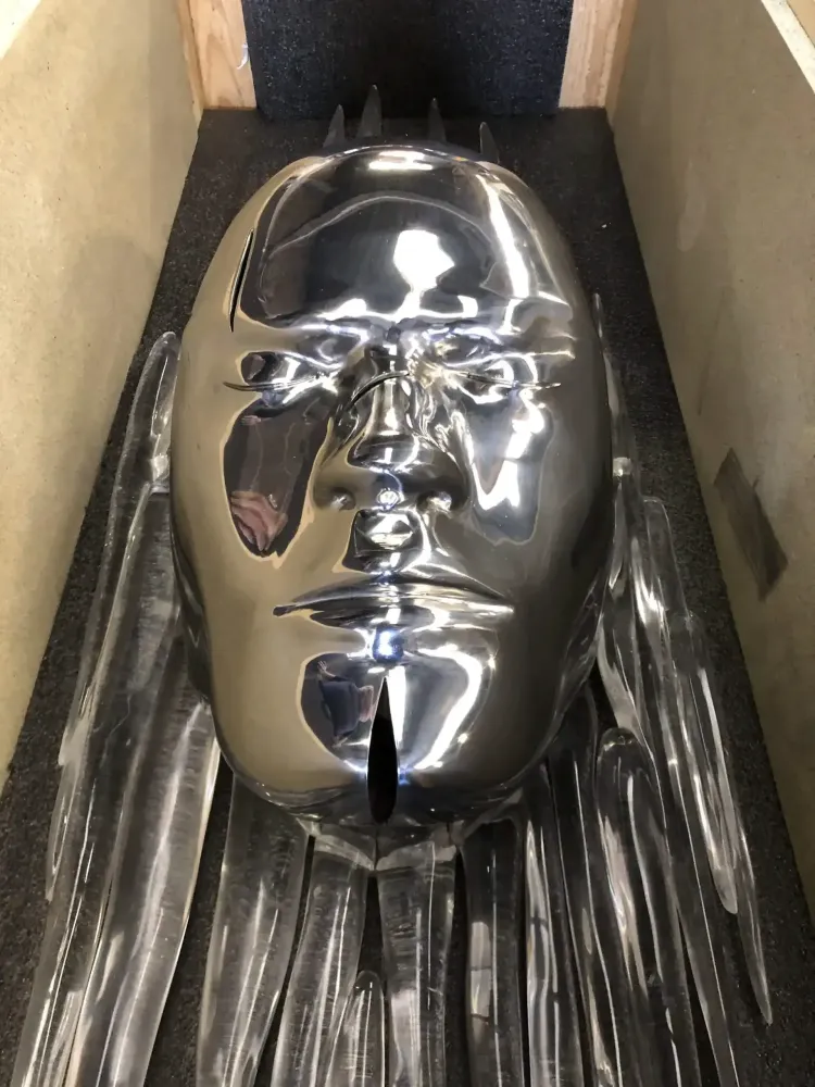 Vernissage visage polychrome3