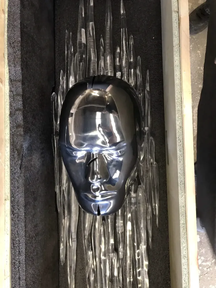 Vernissage visage polychrome4