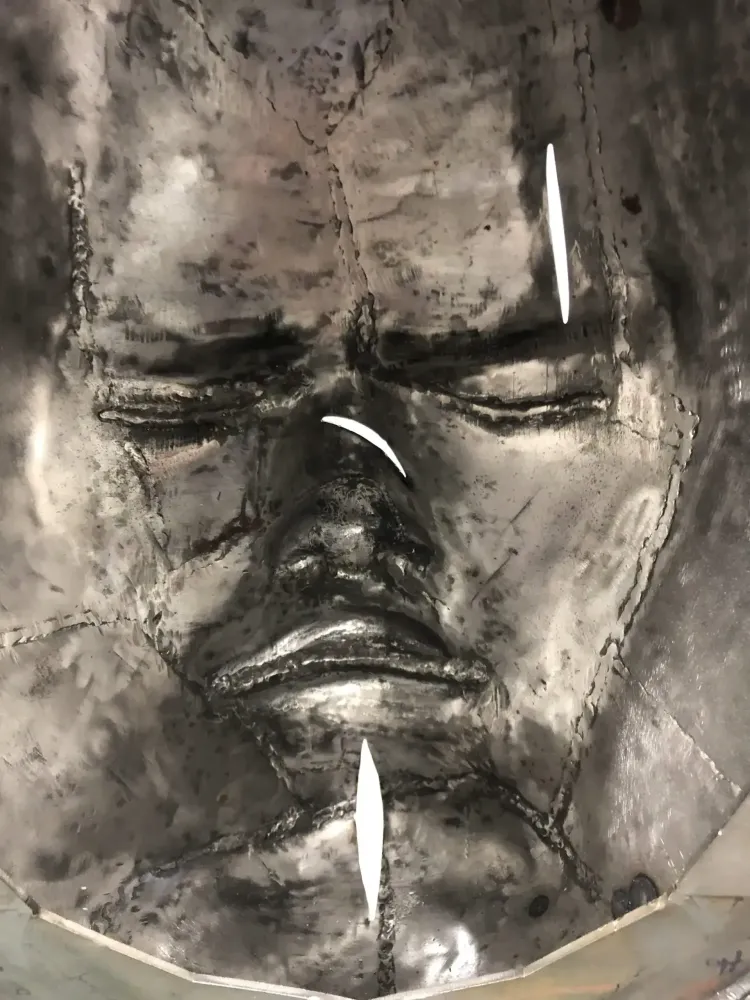 Vernissage visage polychrome17