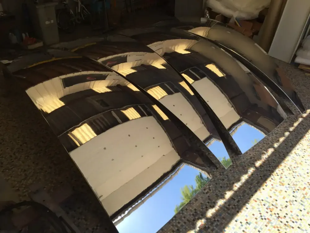 Chromage demi-sphère – Chapelle Corneille, Rouen (2)