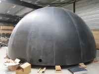 Chromage demi-sphère – Chapelle Corneille, Rouen (3)