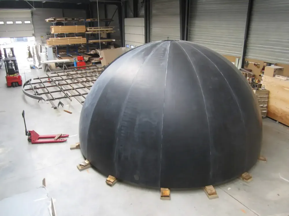 Chromage demi-sphère – Chapelle Corneille, Rouen (5)